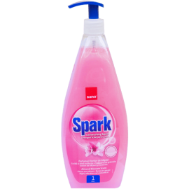 Detergent lichid pentru vase Sano Spark Migdale 1 L cu pompita